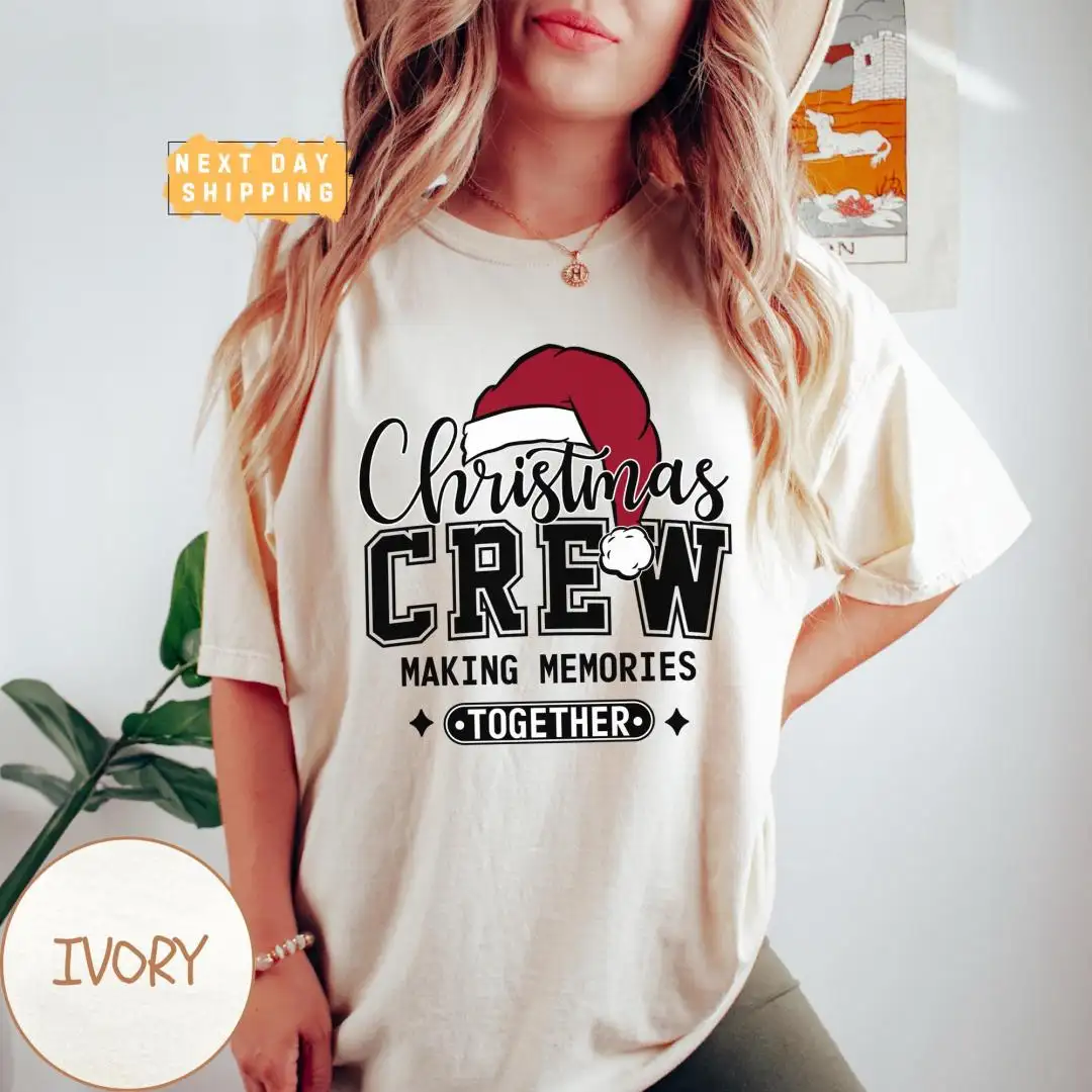 Christmas Holiday Crew Shirt for Family Party
