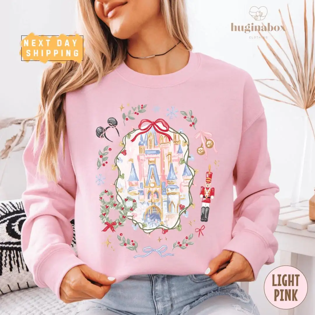 Christmas Castle Holiday Pullover Shirt