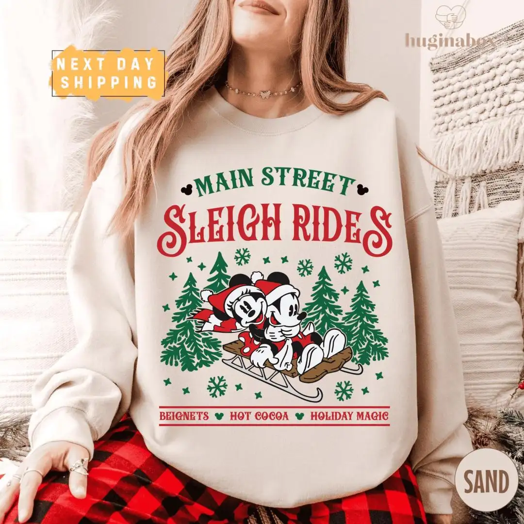 Disney Mickey Christmas Family Matching Holiday Shirt