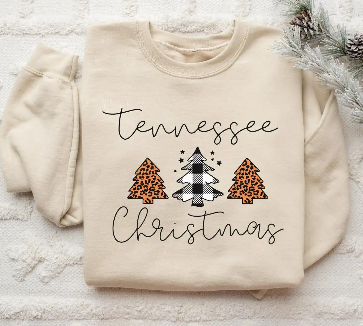 Tennessee Christmas Shirt for Mom & Fan Gift