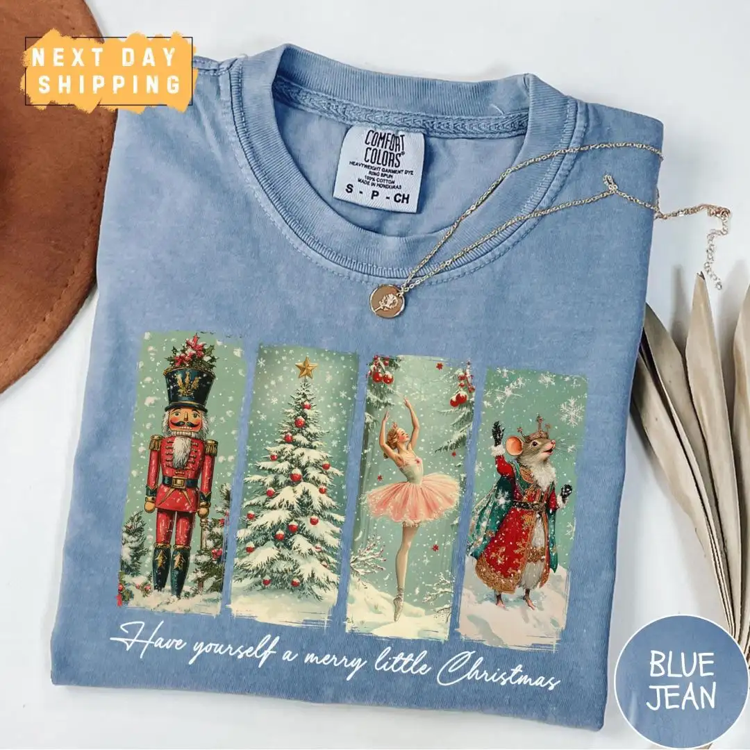 Vintage Nutcracker Ballet Shirt for Women | Holiday Gift