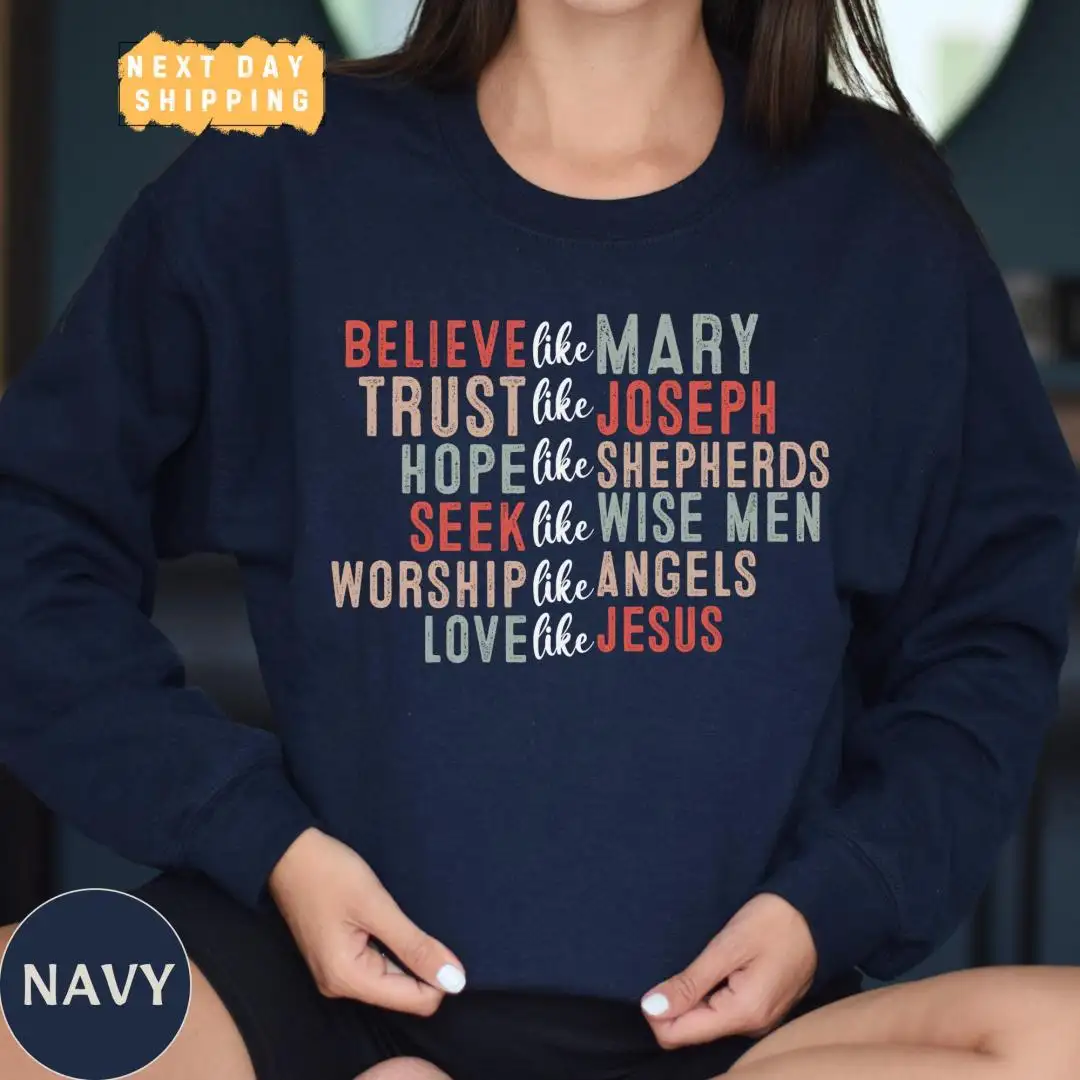 Christian Christmas Shirt | Faith Gift for Believers