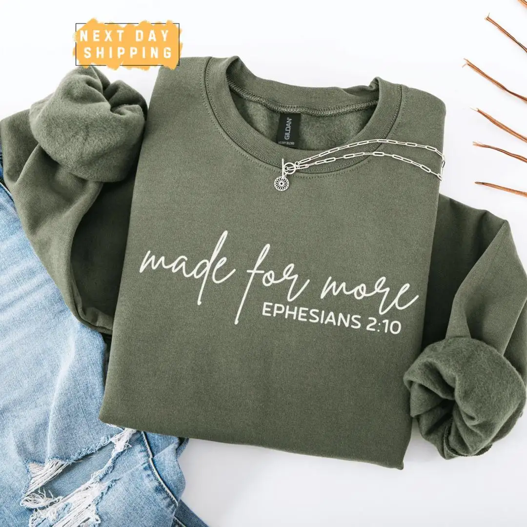 Christian Faith Shirt for Women with Bible Verse