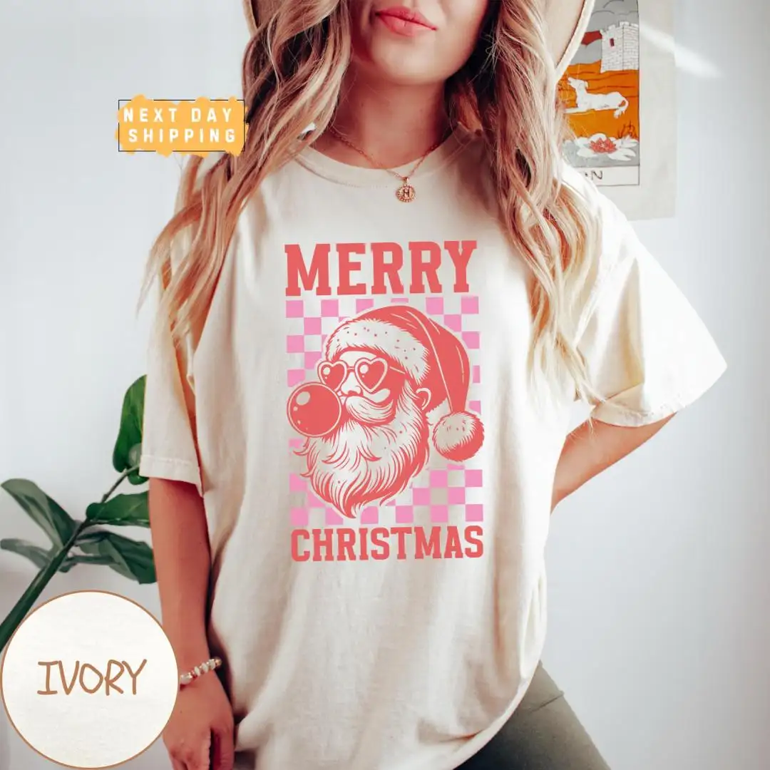 Vintage Santa Christmas Shirt | Funny Retro Holiday Shirt