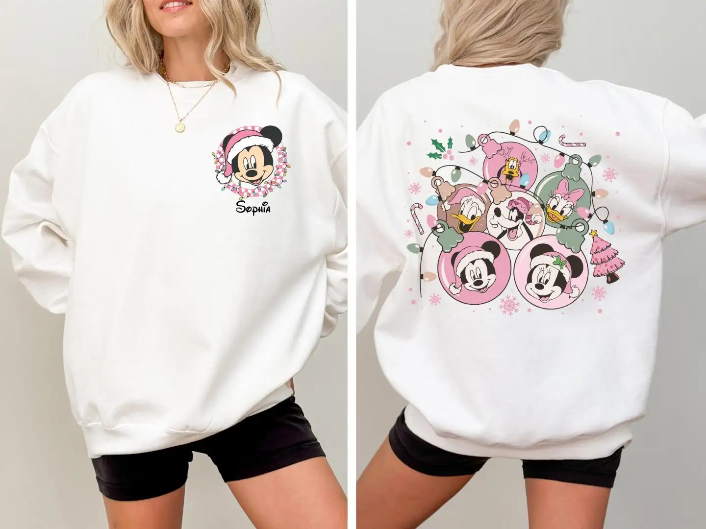 Disney Christmas Shirt for Girls & Moms Holiday Gift