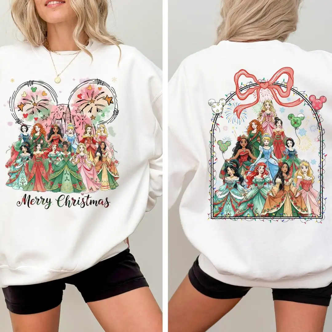 Disney Princess Christmas Shirt for Girls
