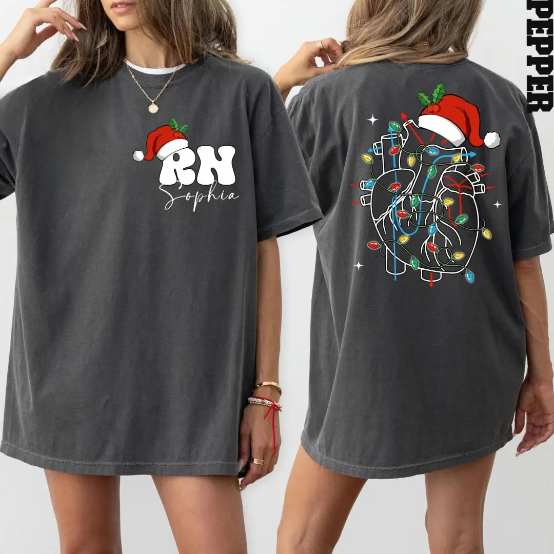 Custom Christmas Nurse Shirt Gift For Nursing