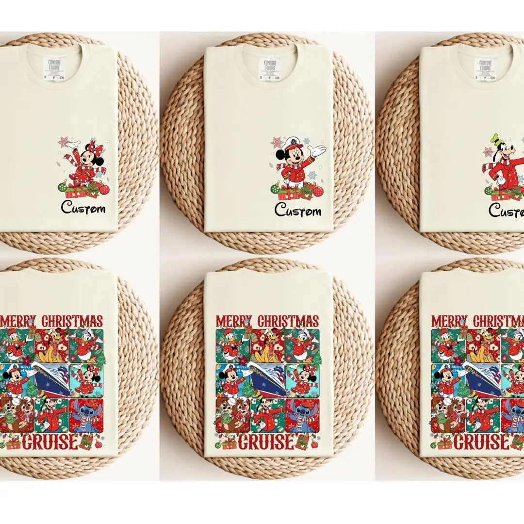 Disney Christmas Cruise Shirt Personalized For Mickey Fans