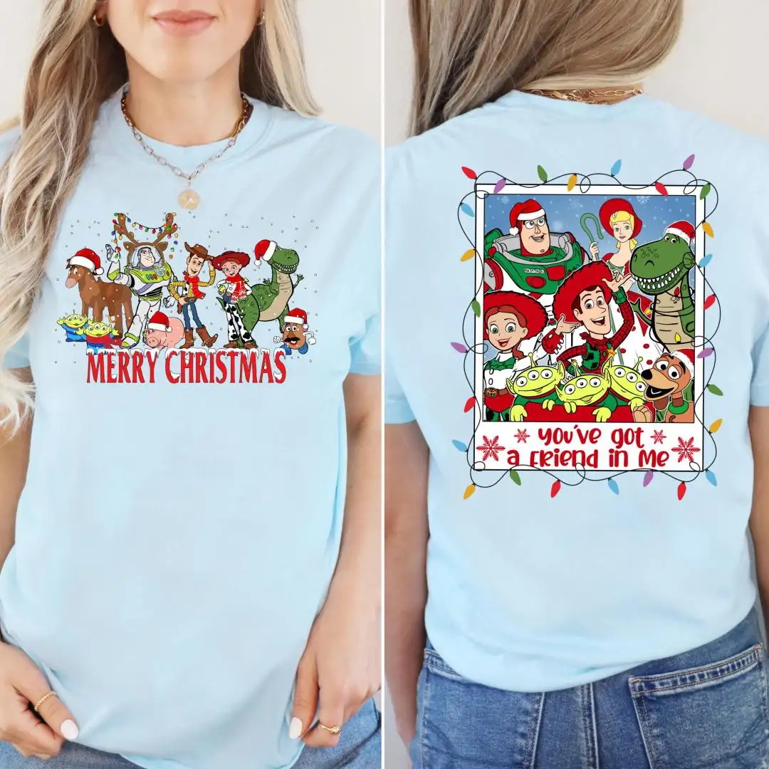 Disney Toy Story Christmas Shirt for Friends Trip