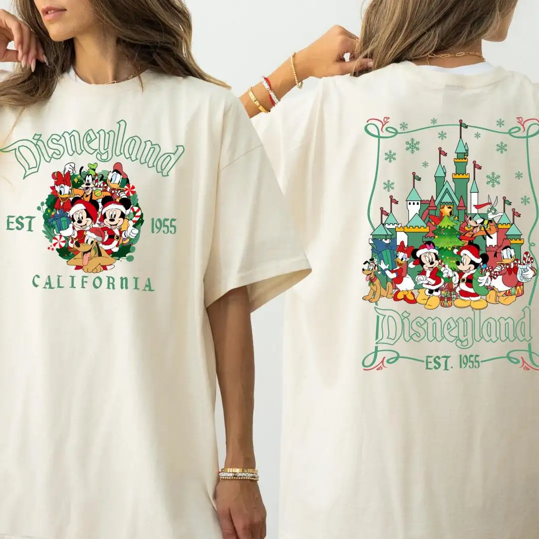 Comfort Colors Disneyland Christmas Shirt