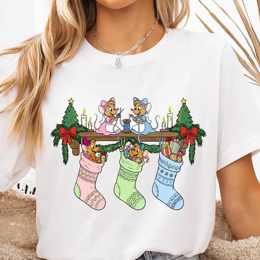 Disney Cinderella Christmas Shirt for Women