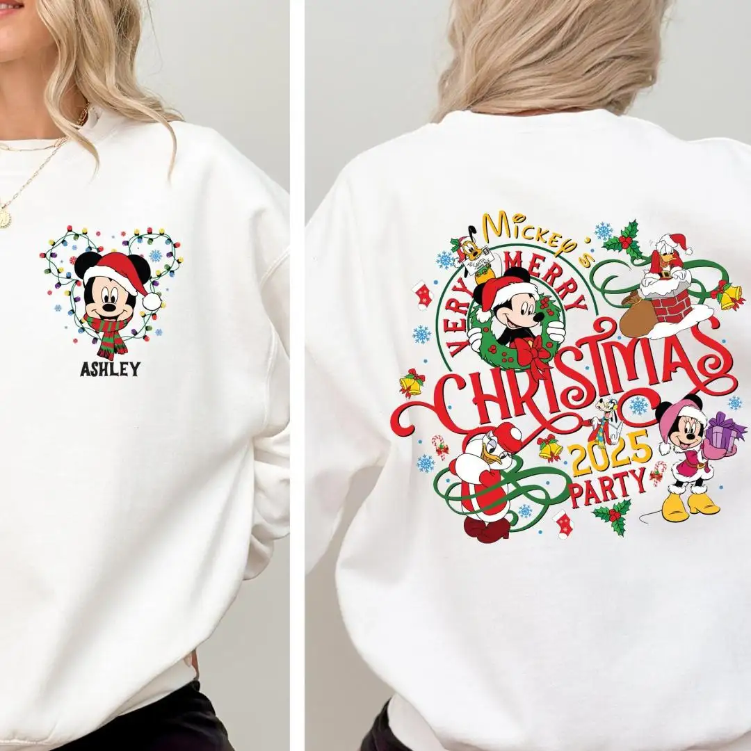 Disney Christmas Family Matching Shirt
