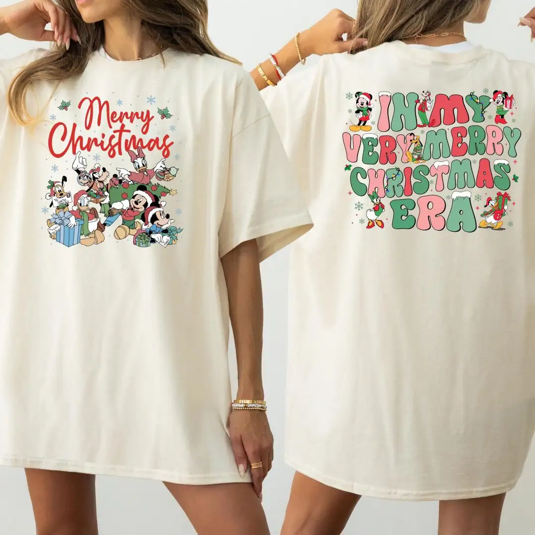 Comfort Colors Christmas Era Shirt for Disney Party