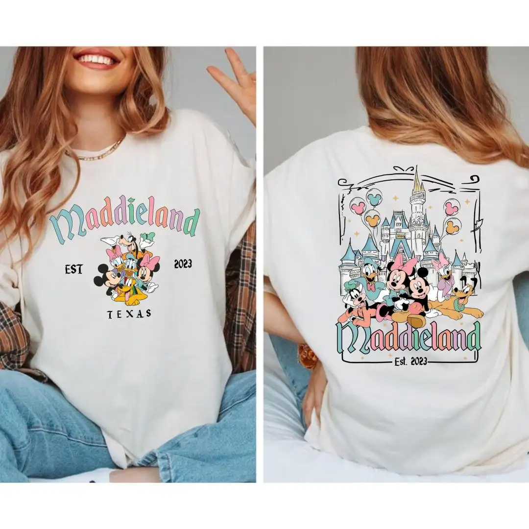 Comfort Colors Disneyland Shirt for Maddieland Fans
