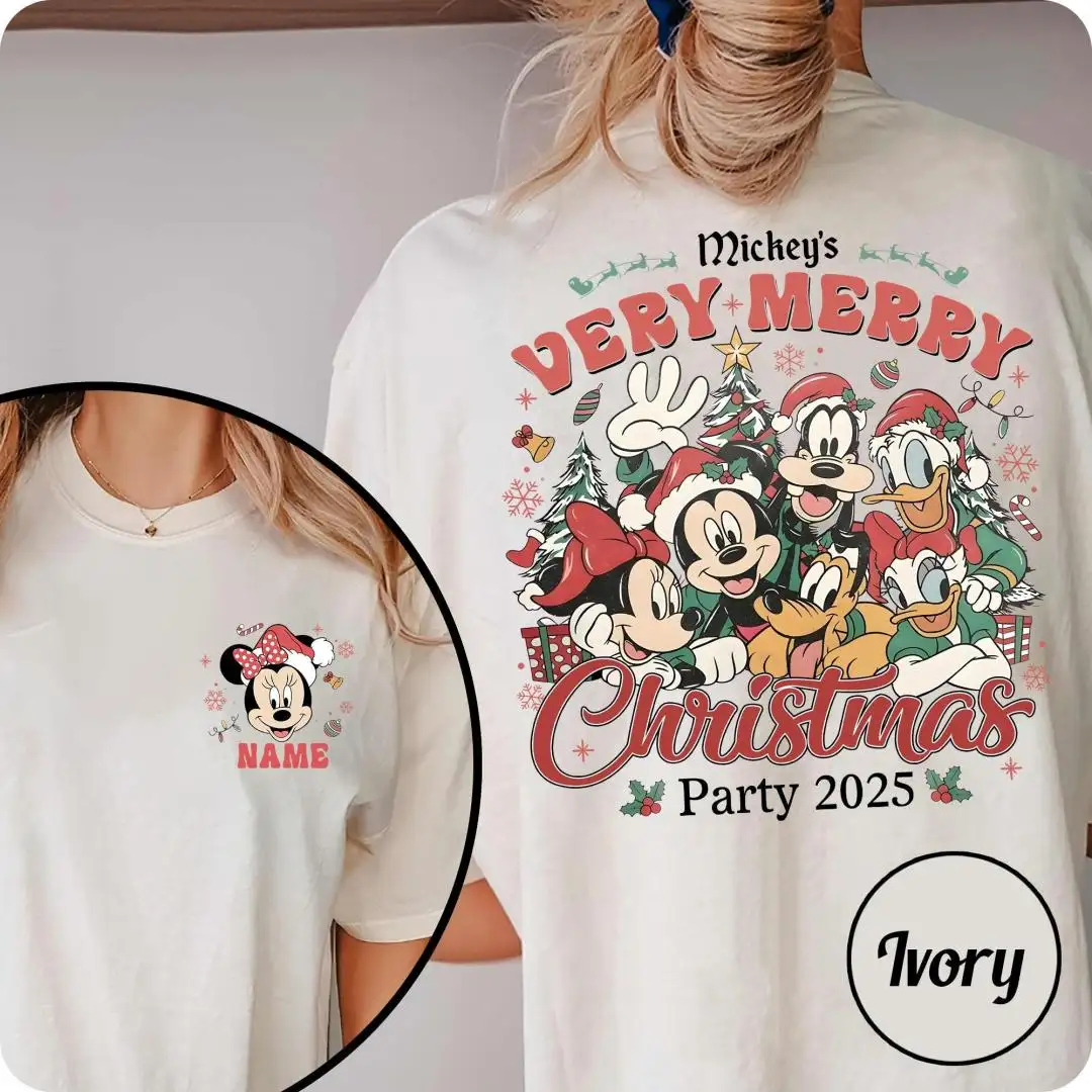 Disney Family Christmas Matching Shirt