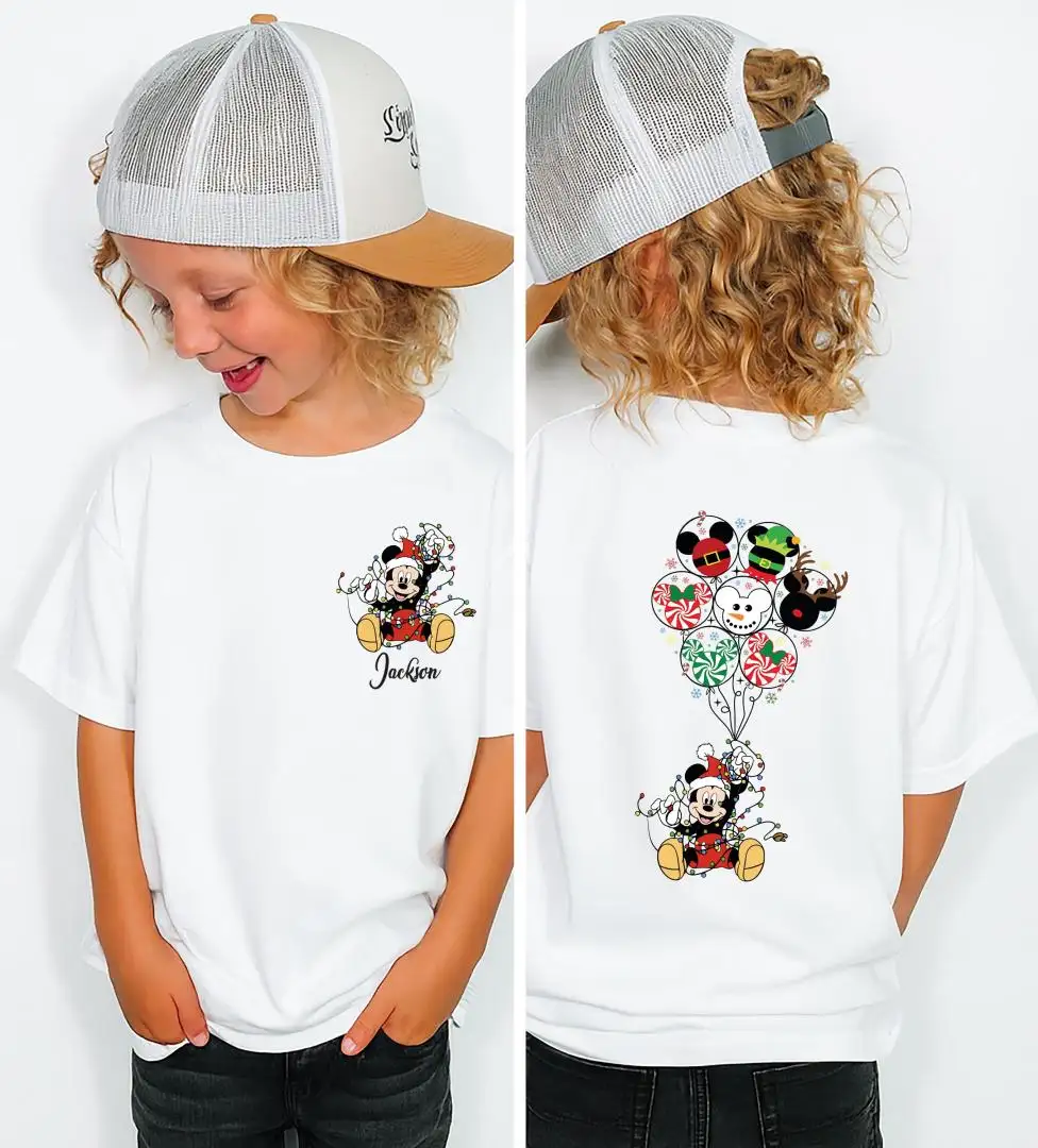 Disney Christmas Shirt for Kids & Family Matching