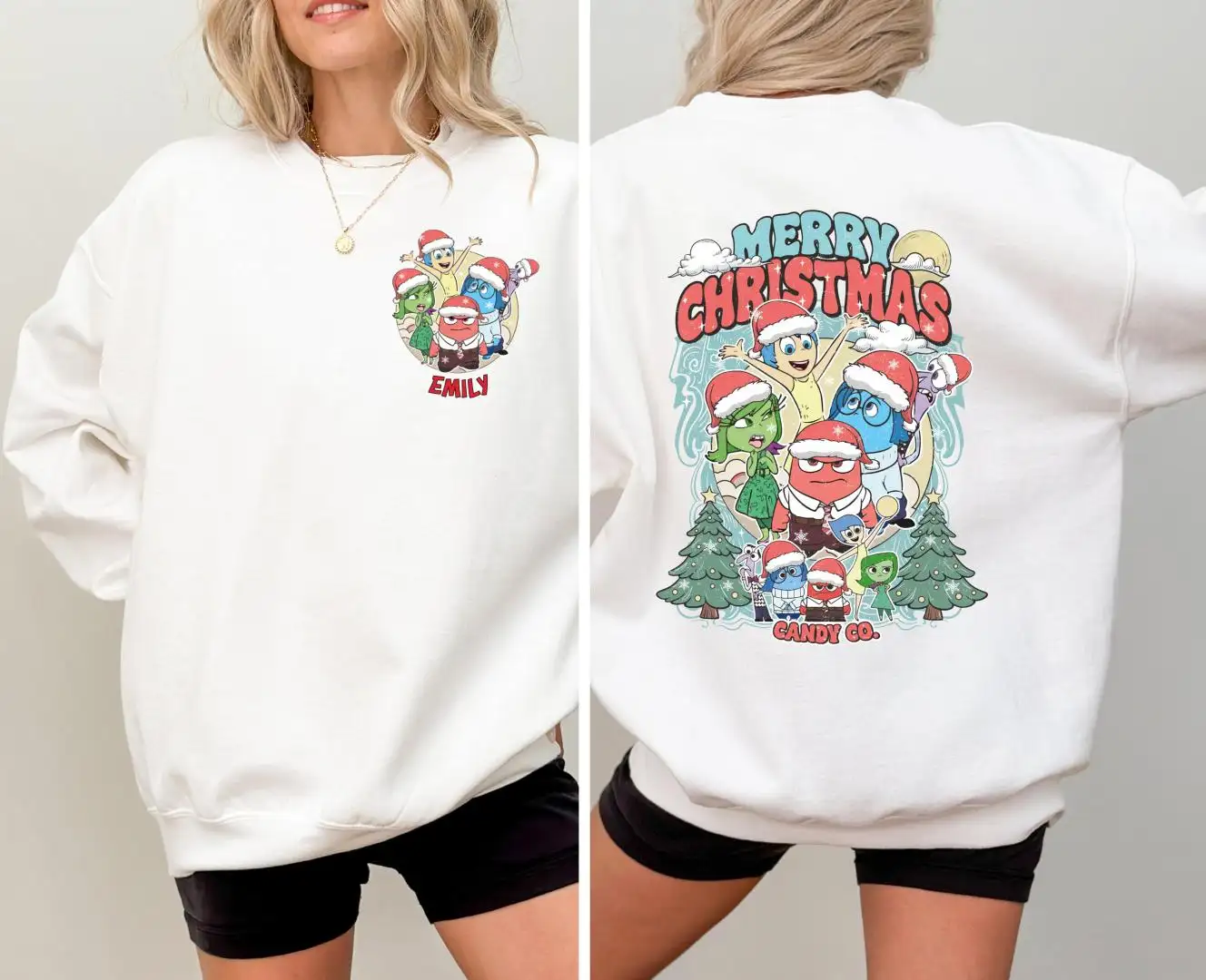 Disney Inside Out Christmas Shirt for Kids