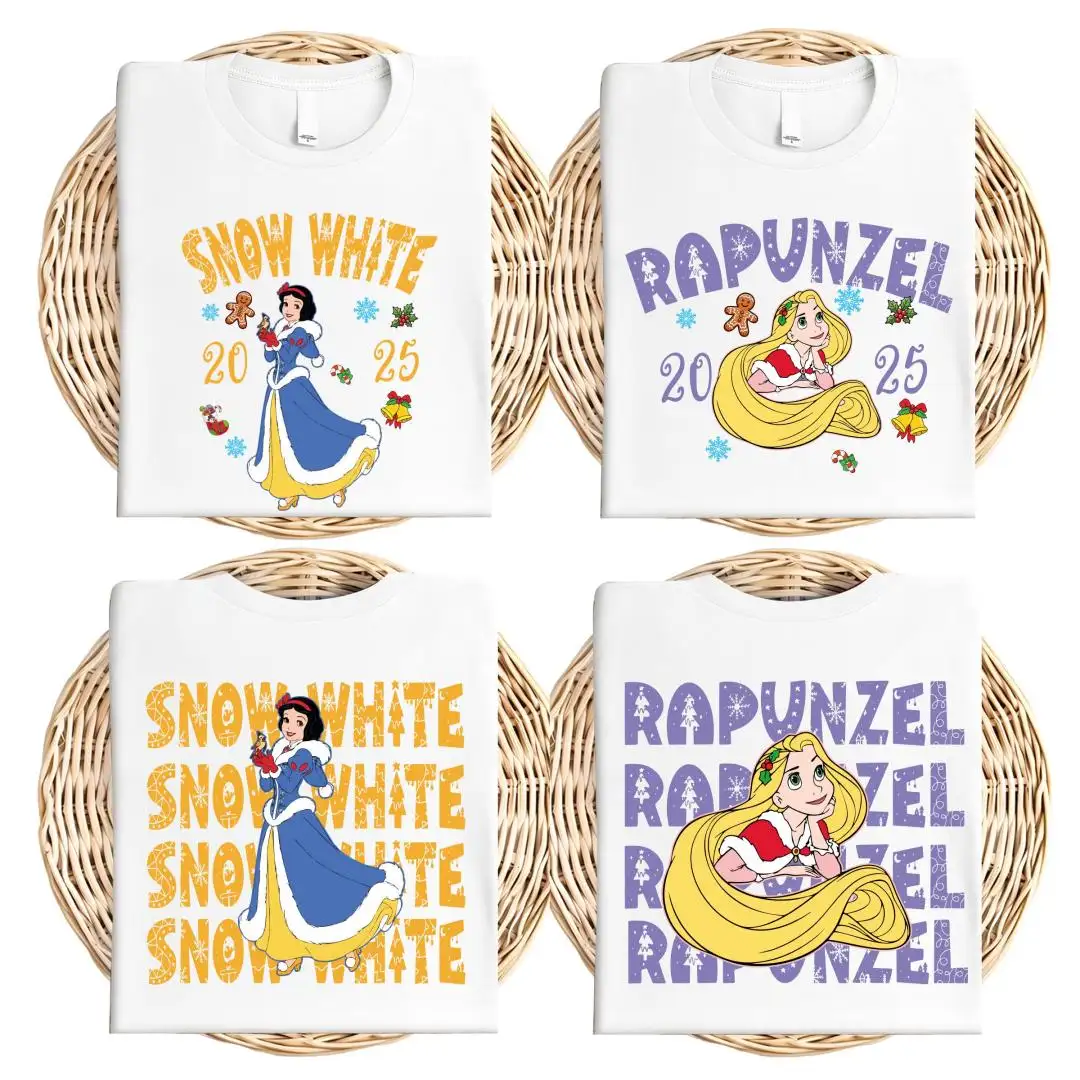 Disney Princess Christmas Shirt for Girls Trip