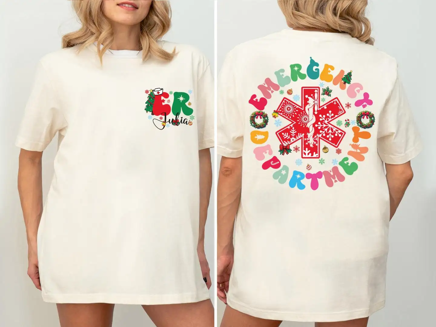 Emergency Department Christmas Shirt for ER Crew Holiday