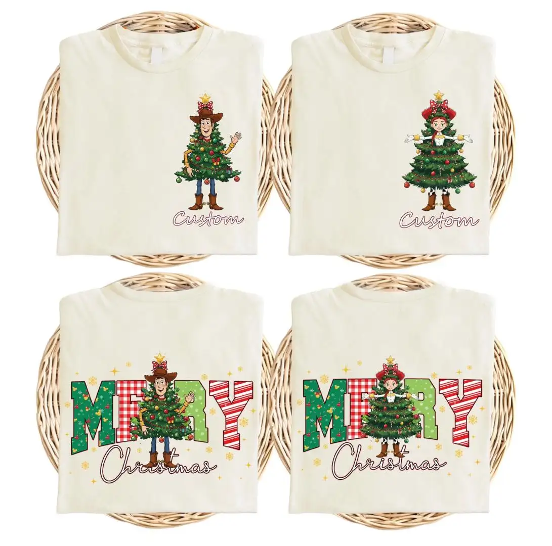 Toy Story Disneyland Christmas Tree Holiday Shirt