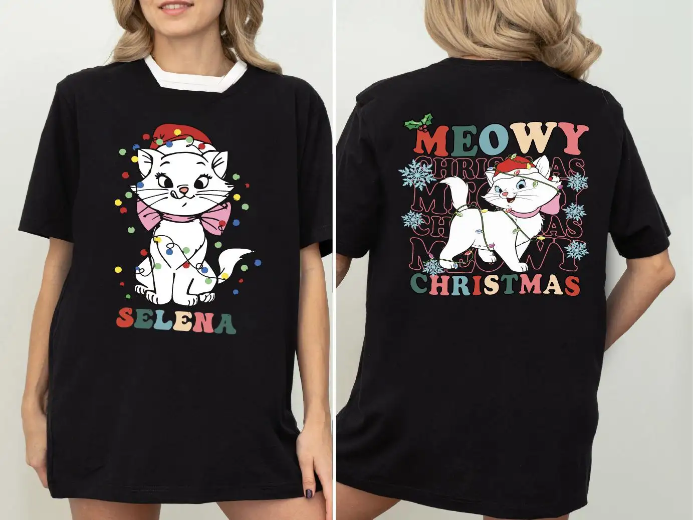 Disney Aristocats Marie Christmas Shirt Family Trip Gift