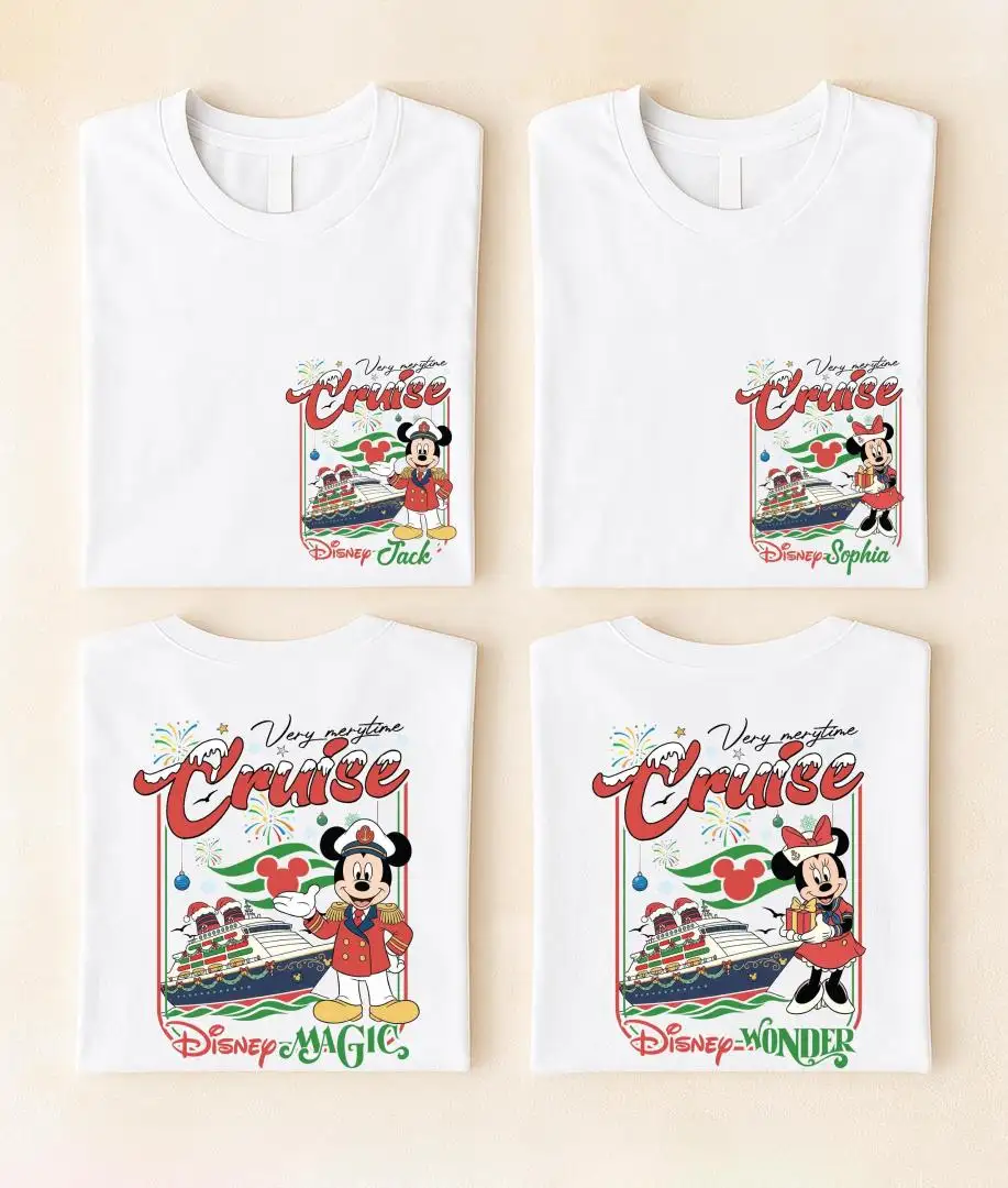 Disney Christmas Cruise Shirt for Family Holiday Magic