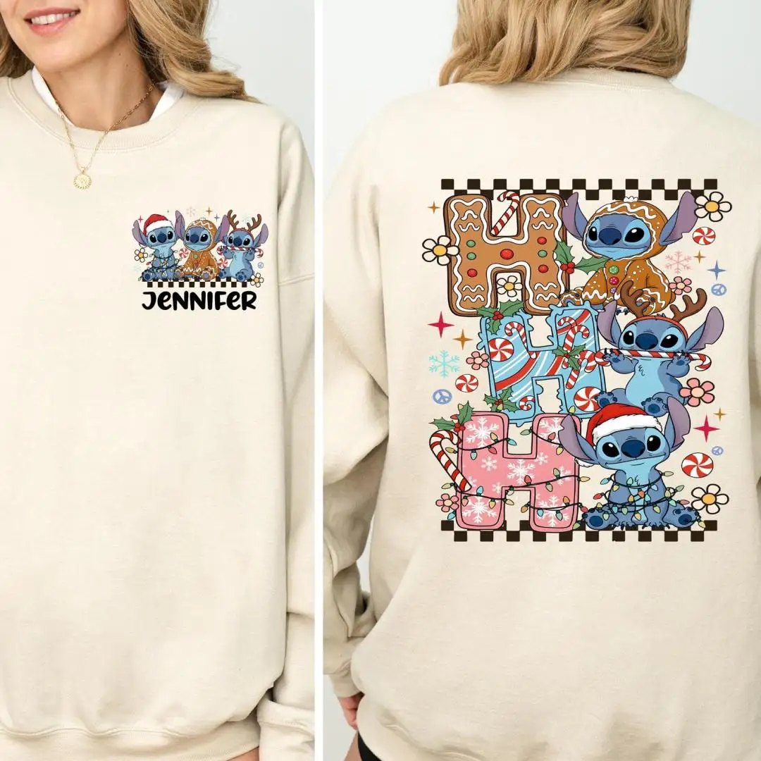 Stitch Christmas Shirt | Disney Holiday Gift for Kids