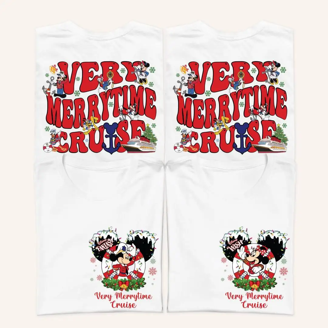Disney Christmas Cruise Shirt for Mickey Very Merrytime