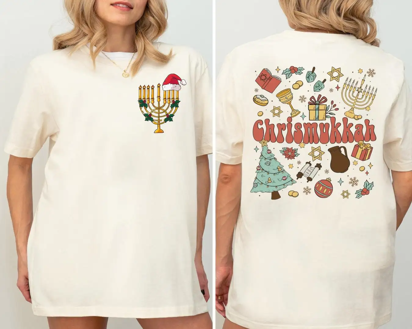 Chrismukkah Celebration Shirt for Jewish Family