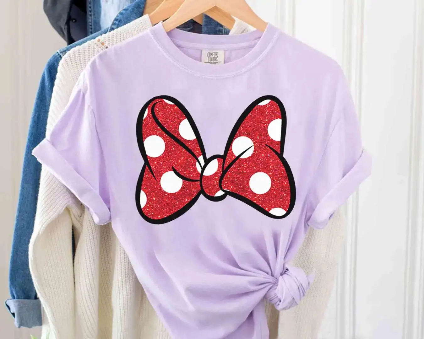 Disney Minnie Mouse Big Bow Shirt for Family Vacation