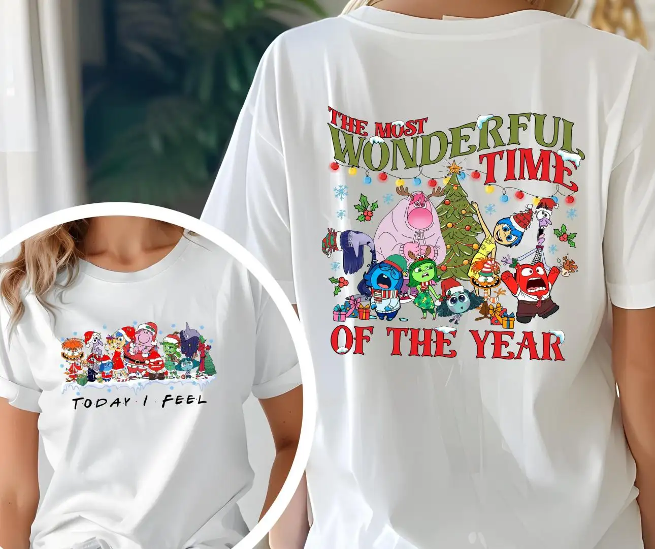 Disney Inside Out Christmas Shirt for Kids