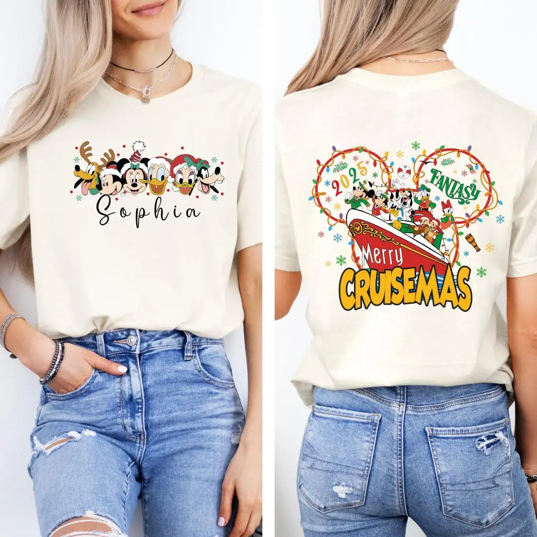 Disney Christmas Cruise Family Holiday Shirt