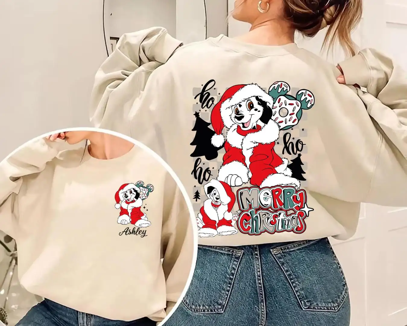 Disney Dogs Christmas Shirt for Dog Lovers Holiday Gift