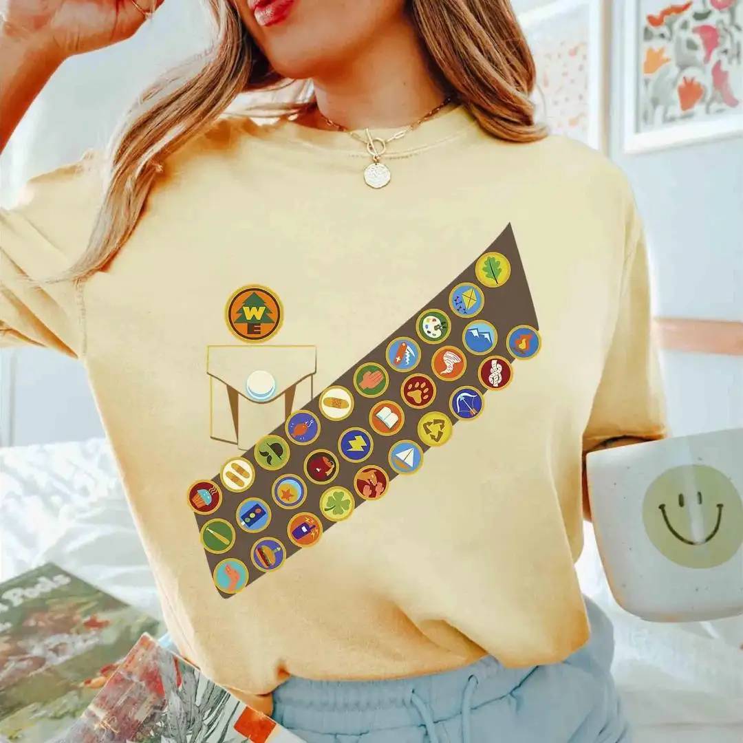 Disney Up Russell Cosplay Shirt for Halloween Costume