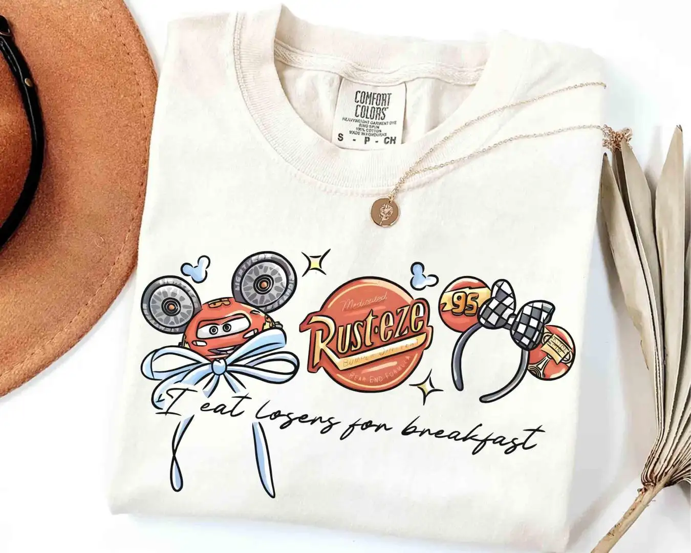 Disney Cars Lightning McQueen Shirt for Girls Halloween