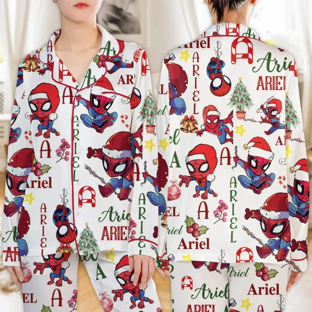 Personalized Spider-Man Christmas Shirt | Superhero Holiday Gift