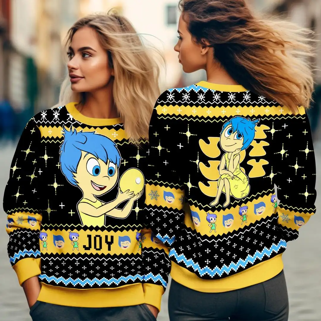 Disneyland Inside Out Ugly Christmas Shirt