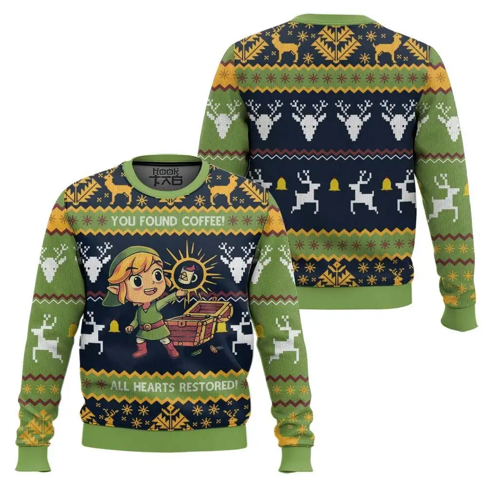 Legend of Zelda Ugly Christmas Shirt for Gamers