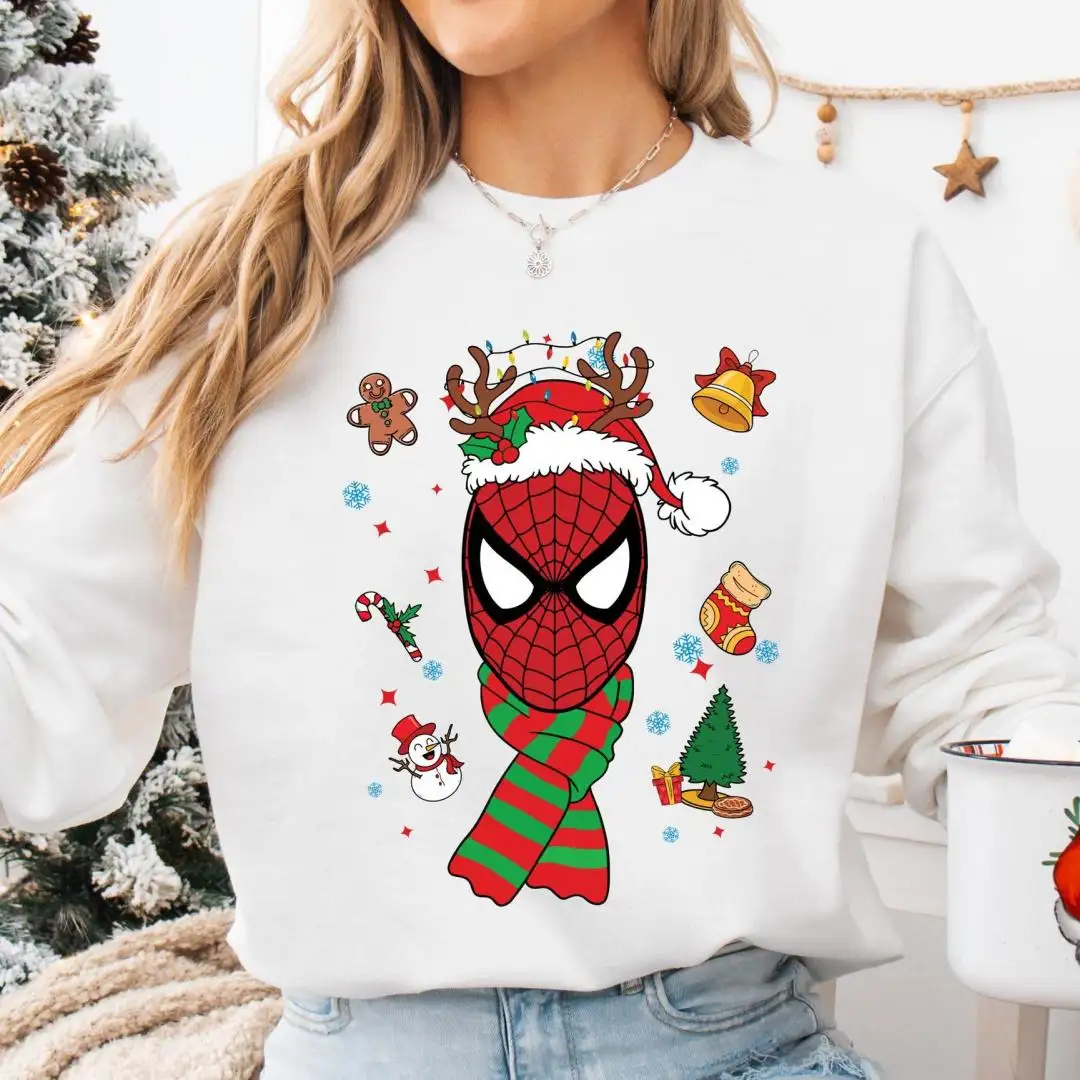 Marvel Superhero Christmas Shirt for Avengers Fans