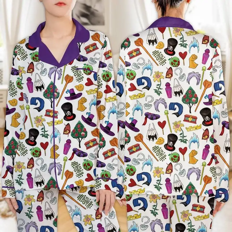 Disney Villains Christmas Shirt Family Matching Pajamas