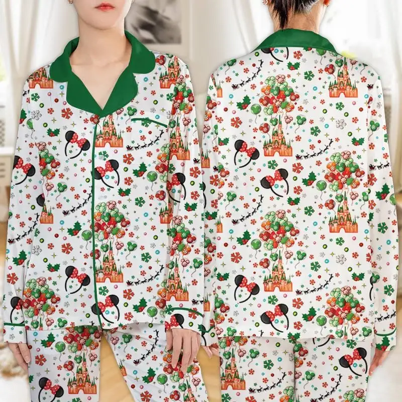 Disneyland Mickey Minnie Christmas Family Matching Shirt