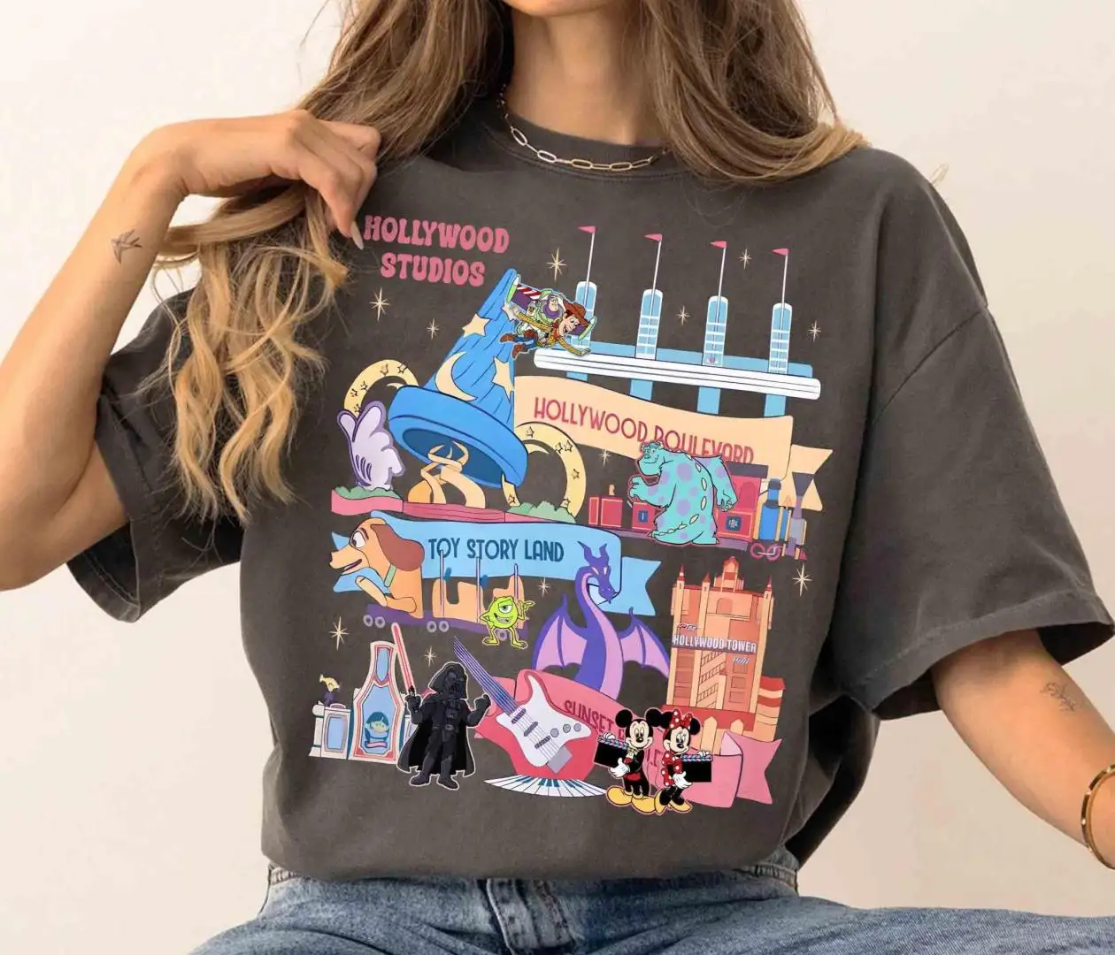 Retro Disney Hollywood Studios Shirt for Family Trips