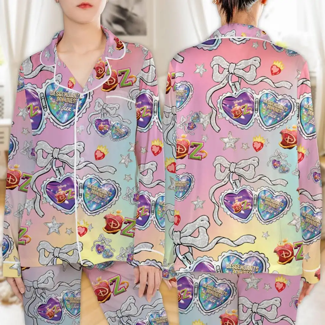 Disney Zombies World Tour Heart Shirt for Family Pajamas