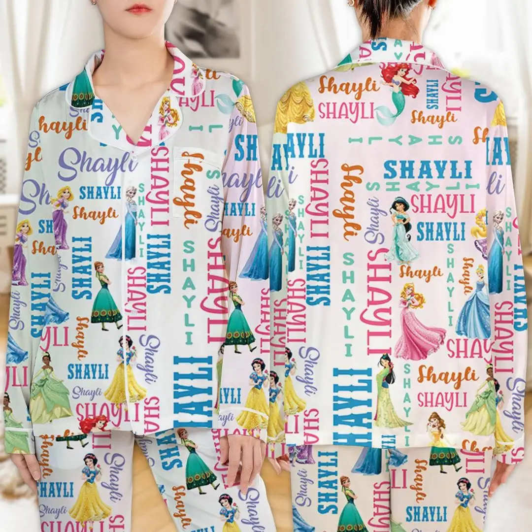 Disneyland Princess Holiday Family Shirt Set