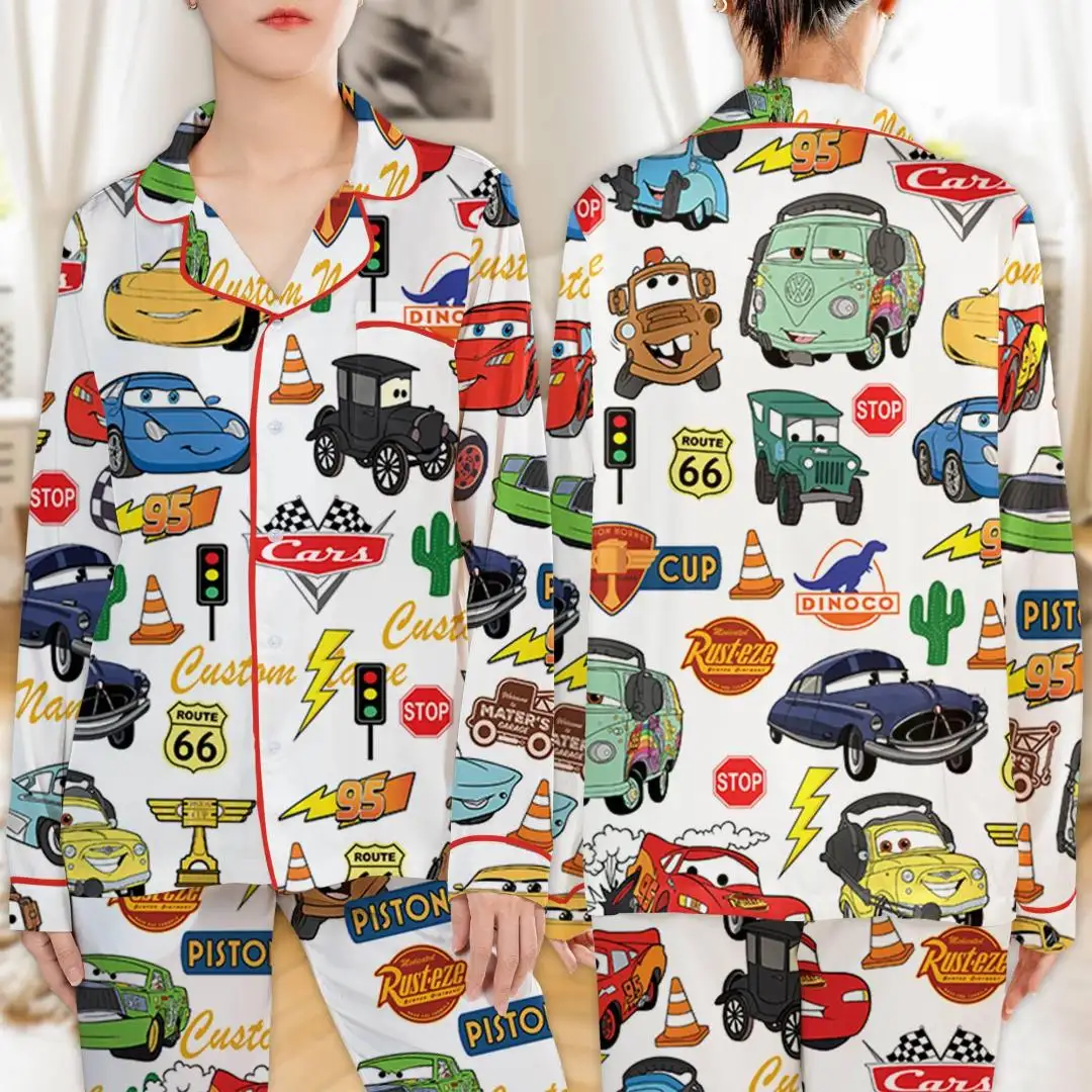 Disney Cars Holiday Family Pajama Shirt