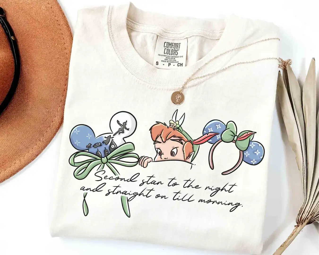 Disney Peter Pan Watercolor Shirt for Family Trips