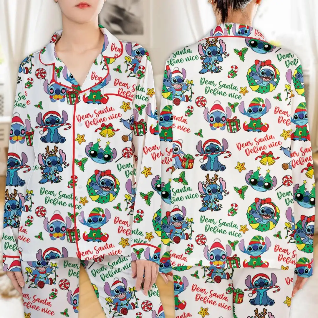 Disneyland Stitch Christmas Family Matching Shirt