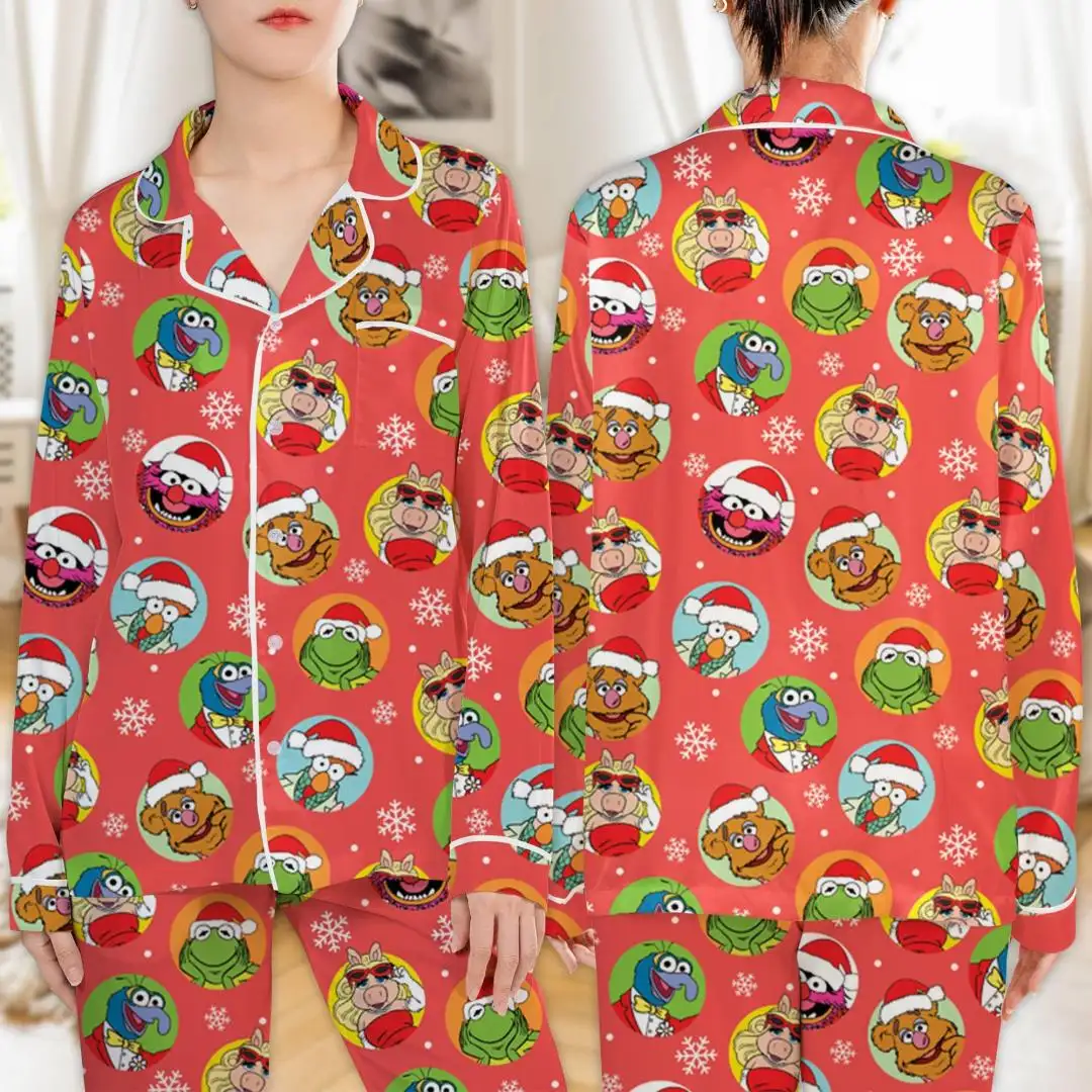 Disney Muppet Carol Christmas Family Matching Pajama Shirt