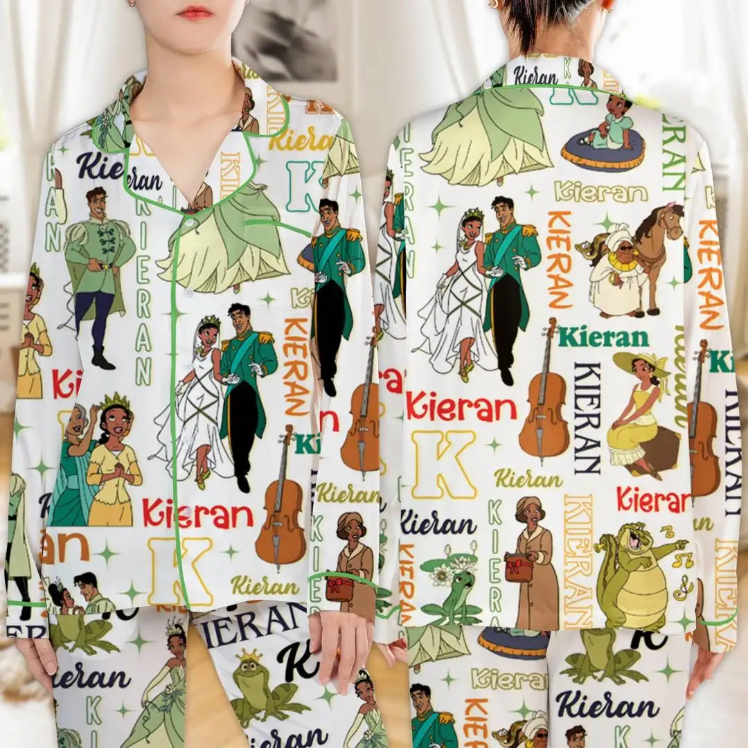 Disney Princess and the Frog Tiana Pajama Shirt for Girls