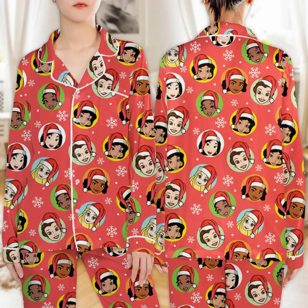 Disney Princess Christmas Shirt for Family Pajamas